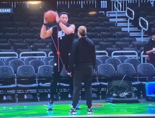 Ben Simmons of the NBA Brooklyn Nets Uses the Core X System During His Pregame Workout on ESPN!